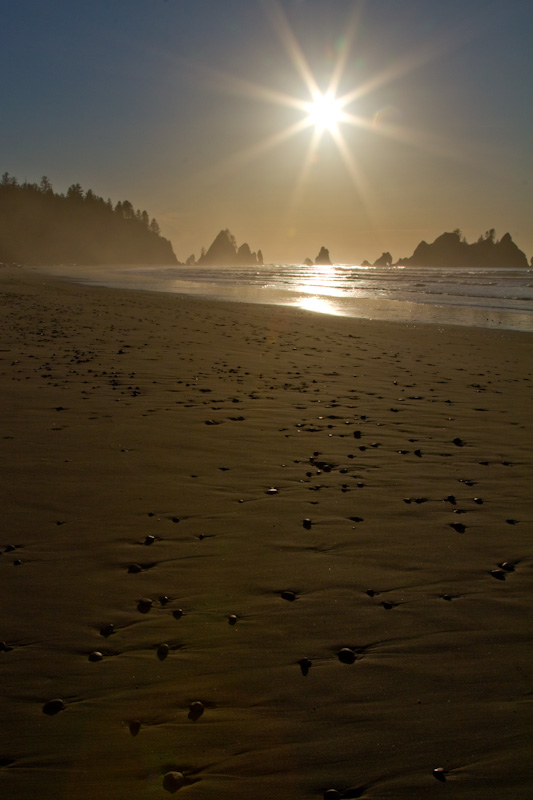 Sun Above Shi Shi Beach